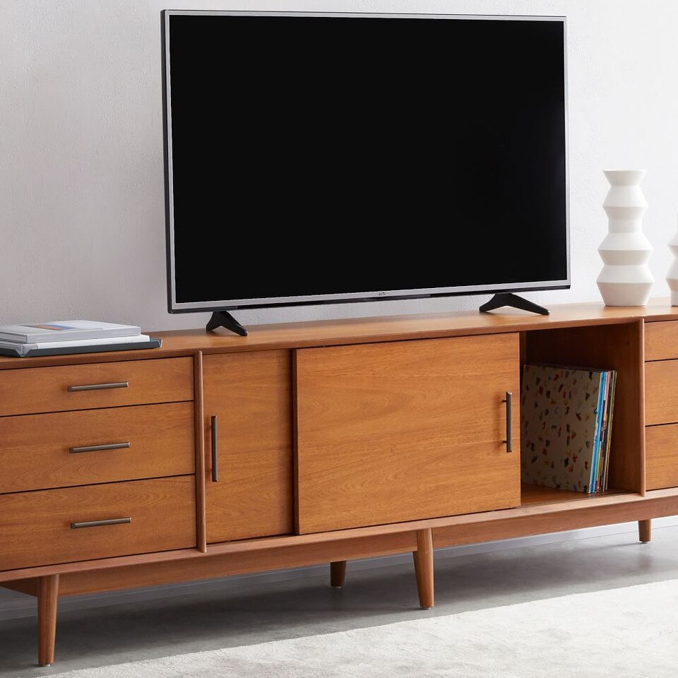 MidCentury Media Console (244 cm) West Elm Australia